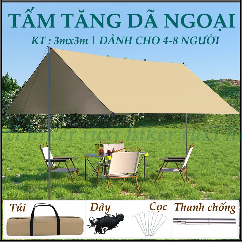 Tăng cắm trại 3mx3m